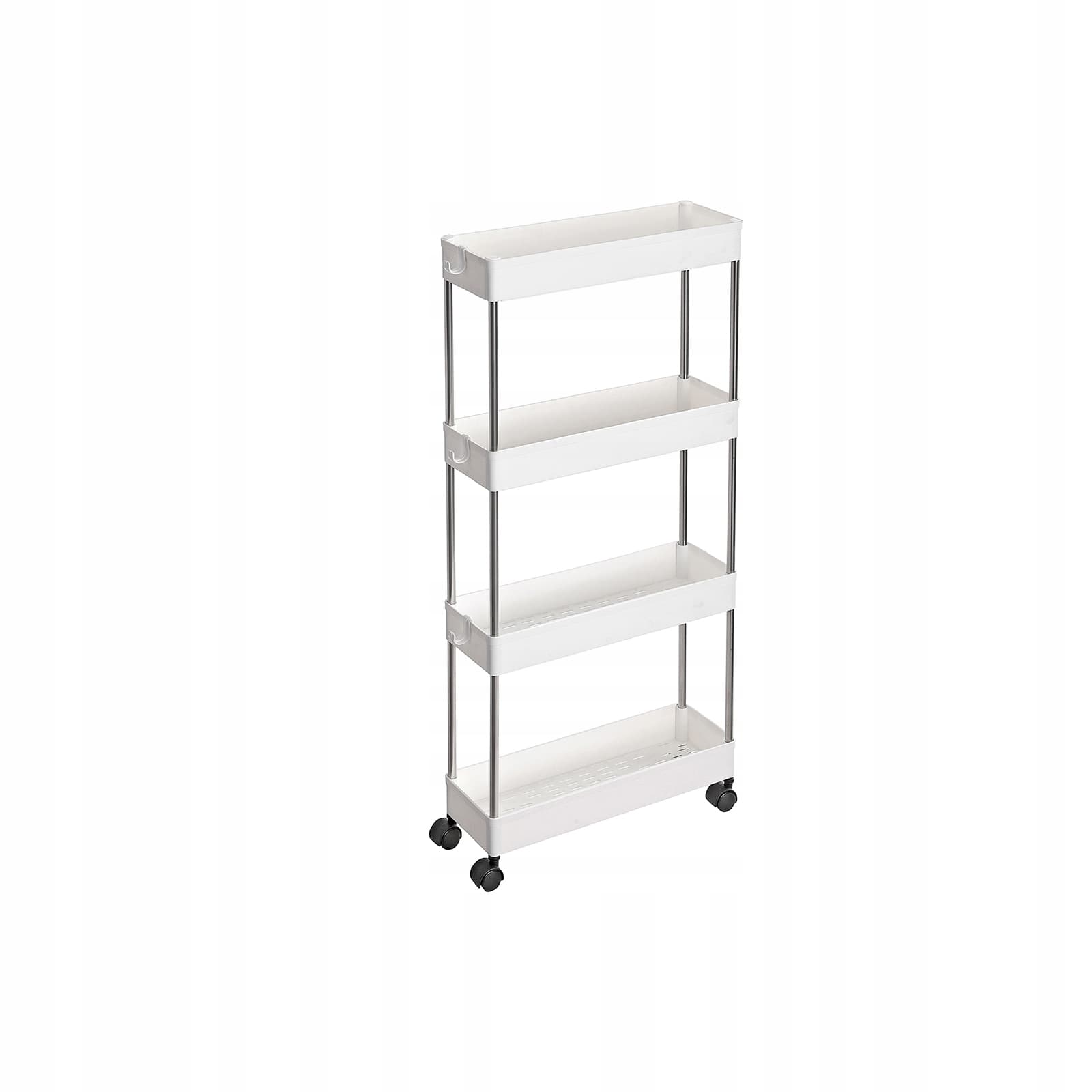Szafka kuchenna organizer na kółkach Songmics biały 13 x 42 x 86 cm biały