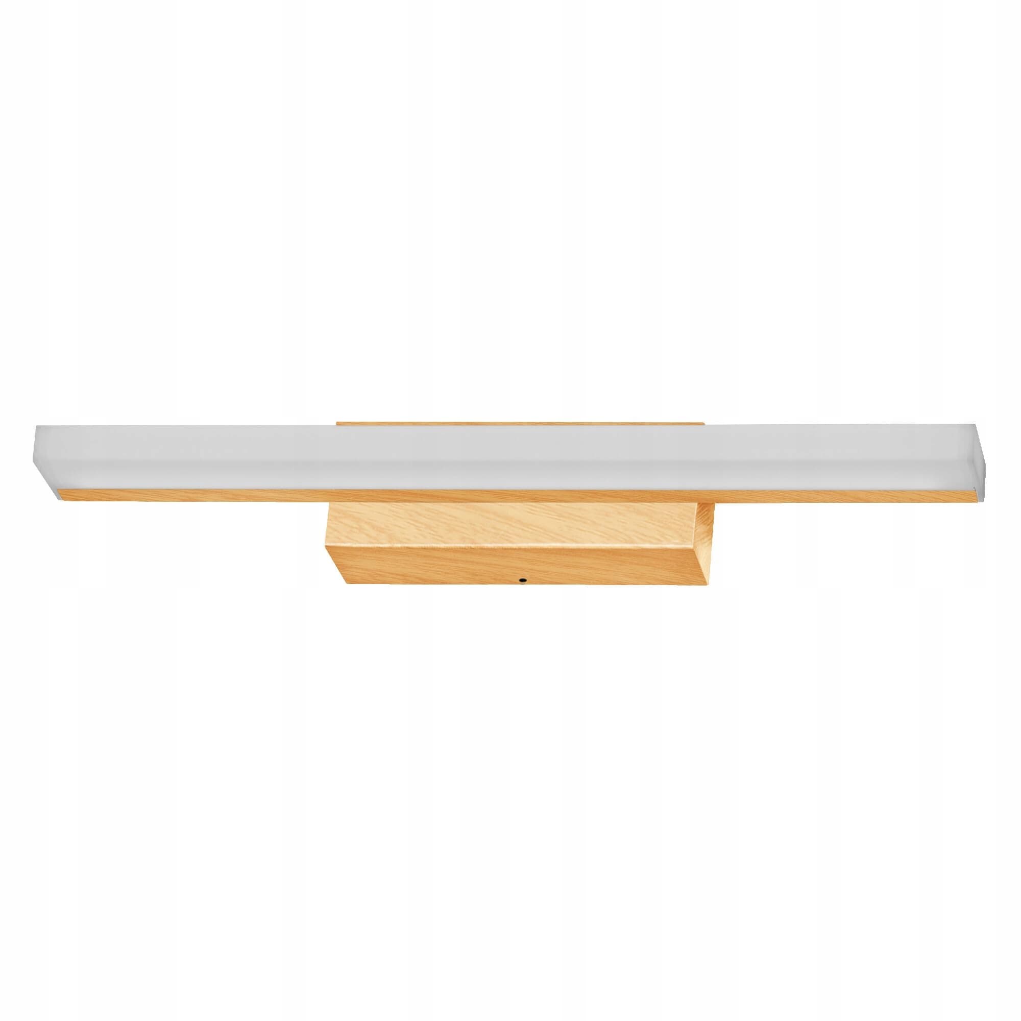 Kinkiet z dekorem drewna ok. 80 cm