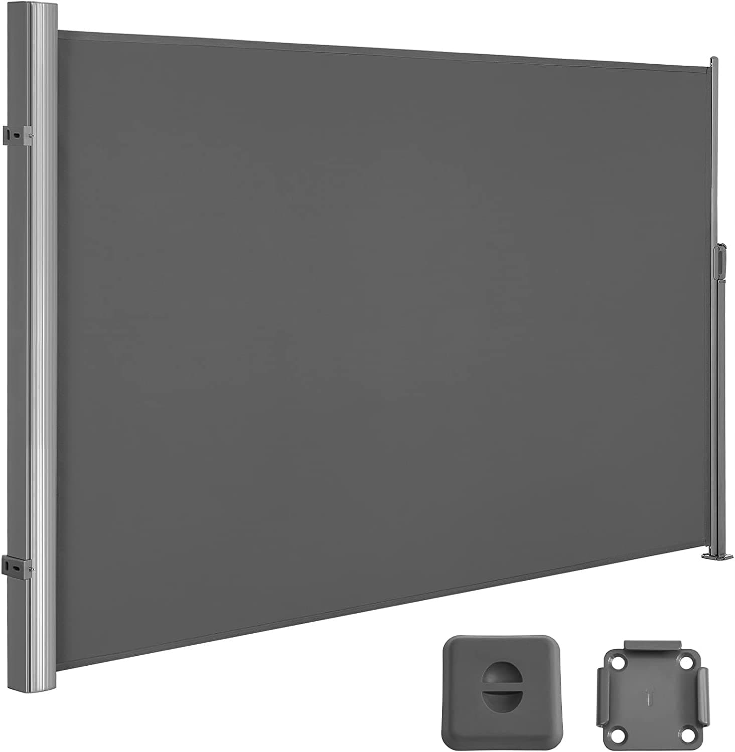 Markiza boczna Songmics metalowa antracytowa 200x300 cm