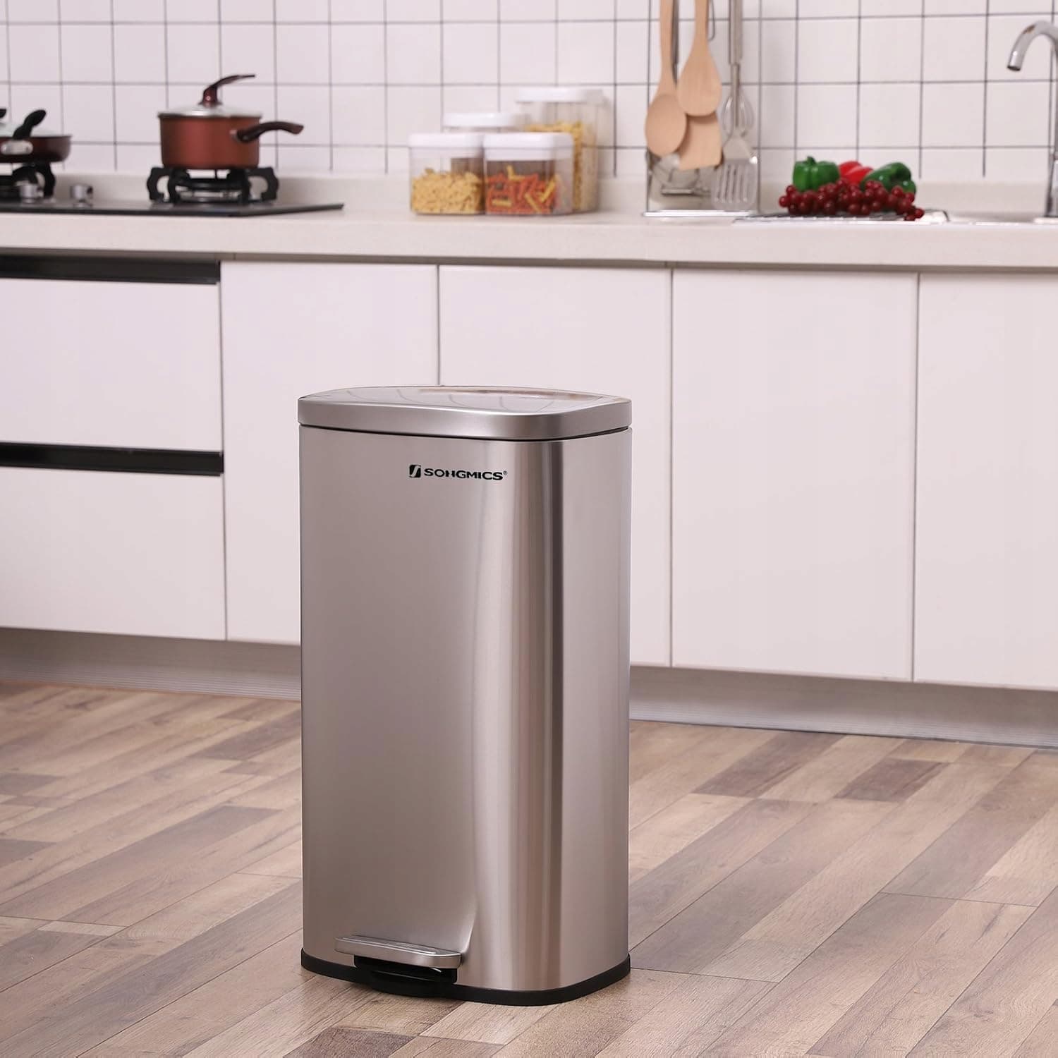 Kosz na śmieci Songmics 30 l 1 -komorowy