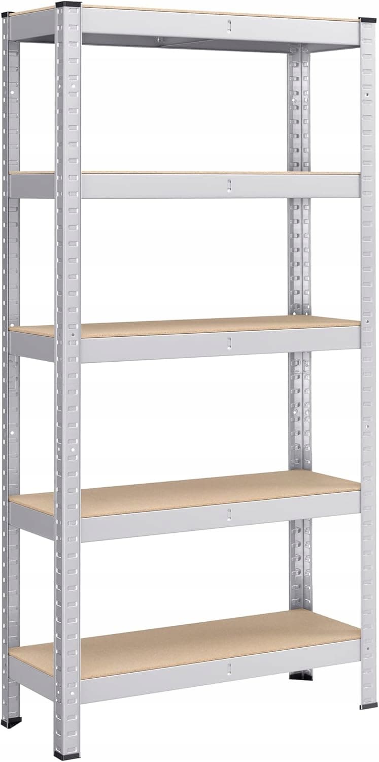 Regał magazynowy metalowy Songmics 151 x 75 x 30 cm max 130 kg na półkę